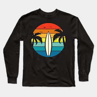 Surfing T Shirt For Women Men Long Sleeve T-Shirt